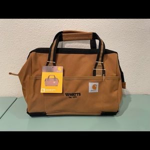 NEW Carhartt 14 inch tool bag Heritage Series duffle backpack bibs jacket canvas